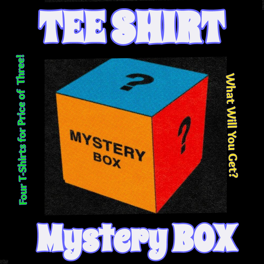 Tee Shirt Mystery Box #1 Mens/Uni-Sex