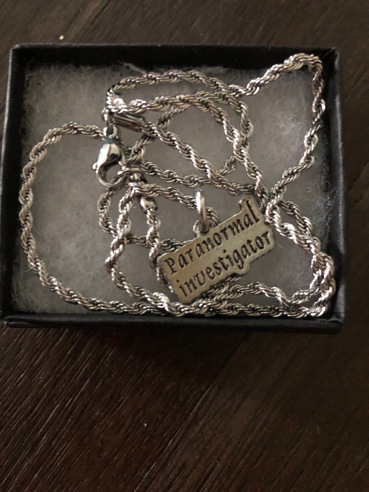 Paranormal Investigator Necklace
