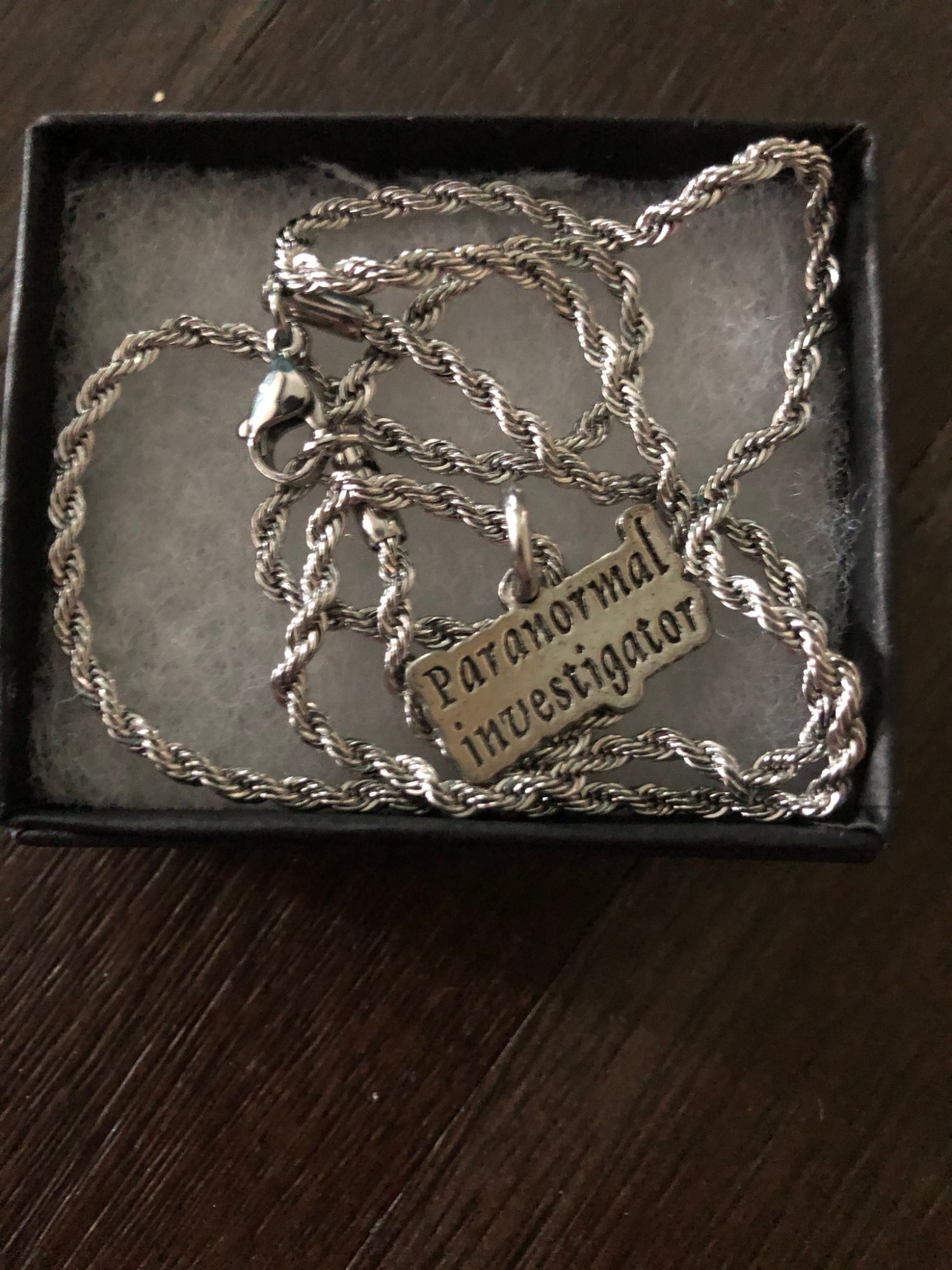 Paranormal Investigator Necklace